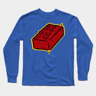 Brick Block Maze Long Sleeve T-Shirt